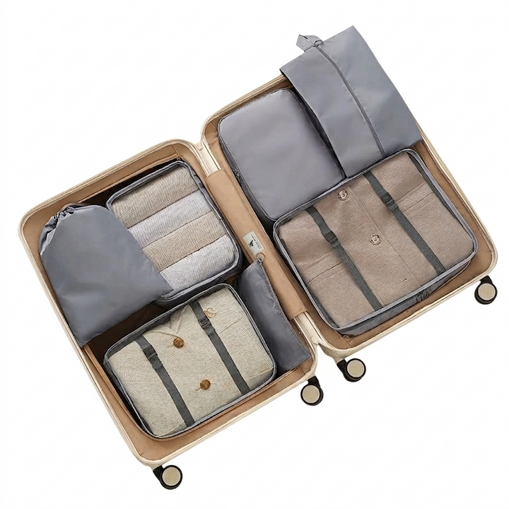 Set 7 Sacs de Rangement Valise – Vêtements, Chaussures & Accessoires