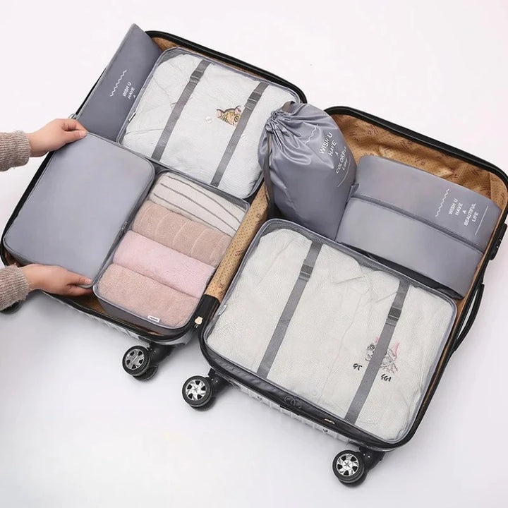 Set 7 Sacs de Rangement Valise – Vêtements, Chaussures & Accessoires