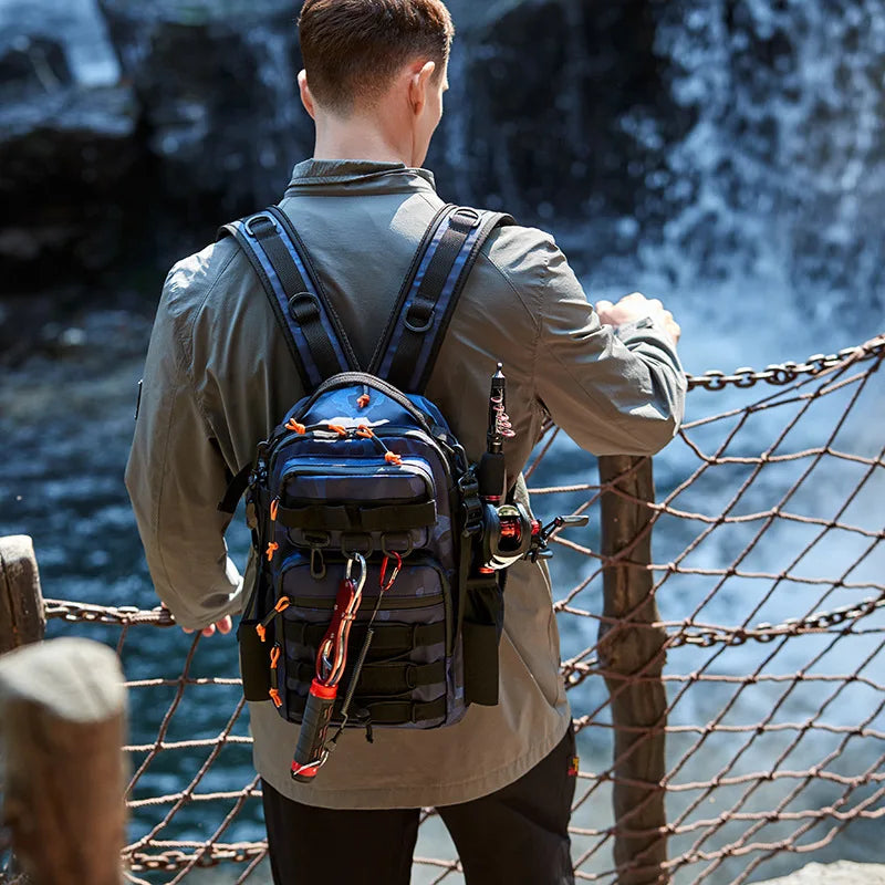 Sac à Dos Pêche & Camping Tactique Molle – Multifonction Outdoor