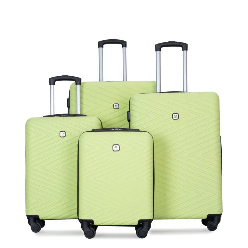 Set Valises 4 Pièces Travelhouse ABS – Roues Spinner & Serrure TSA