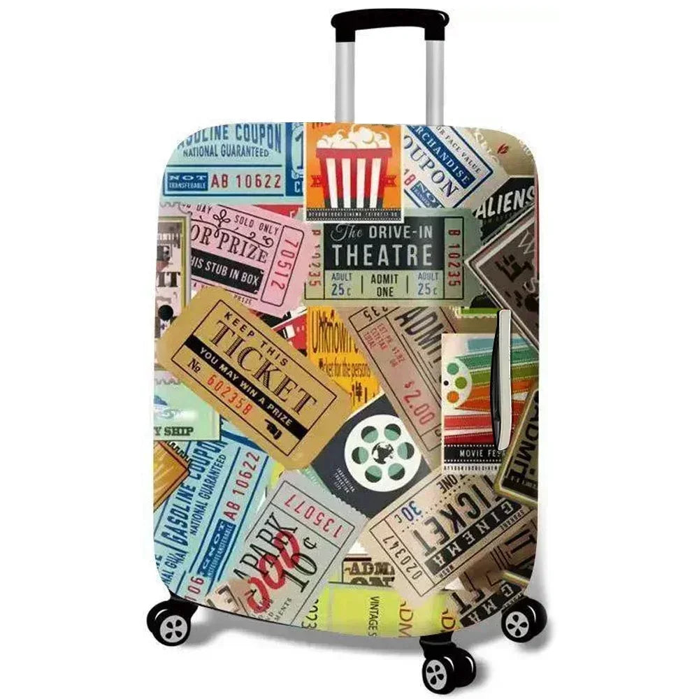 Housse de Protection Valise Lavable – Anti-Rayures pour Bagages 18-32 Pouces