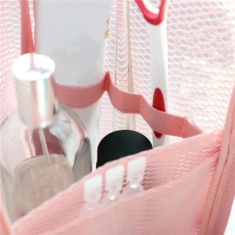 Trousse Maquillage EVA Filet – Pliable & Transparente