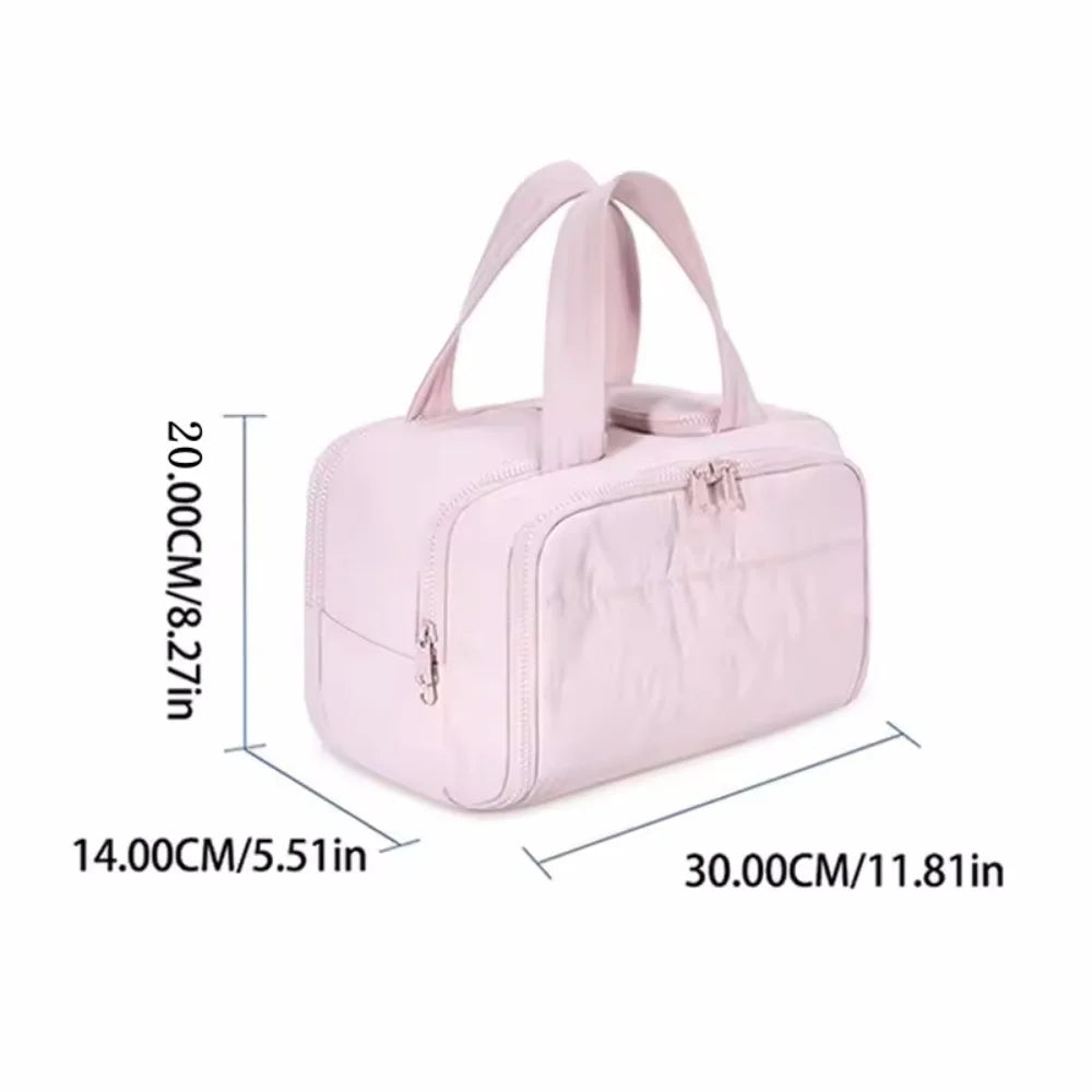 Trousse de Toilette Voyage Grande Capacité – Imperméable 4 Compartiments