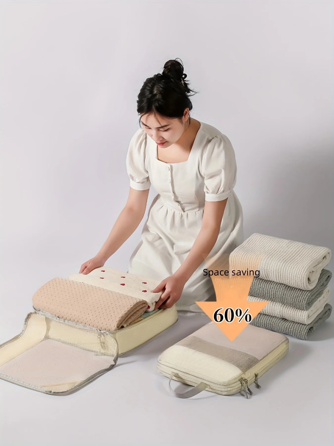 Sacs de Rangement Extensibles en Filet – Lot de 4
