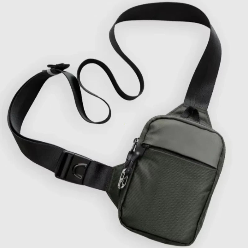 Mini Sac Bandoulière Homme RFID Anti-Vol – Cadenas Inox & Nylon