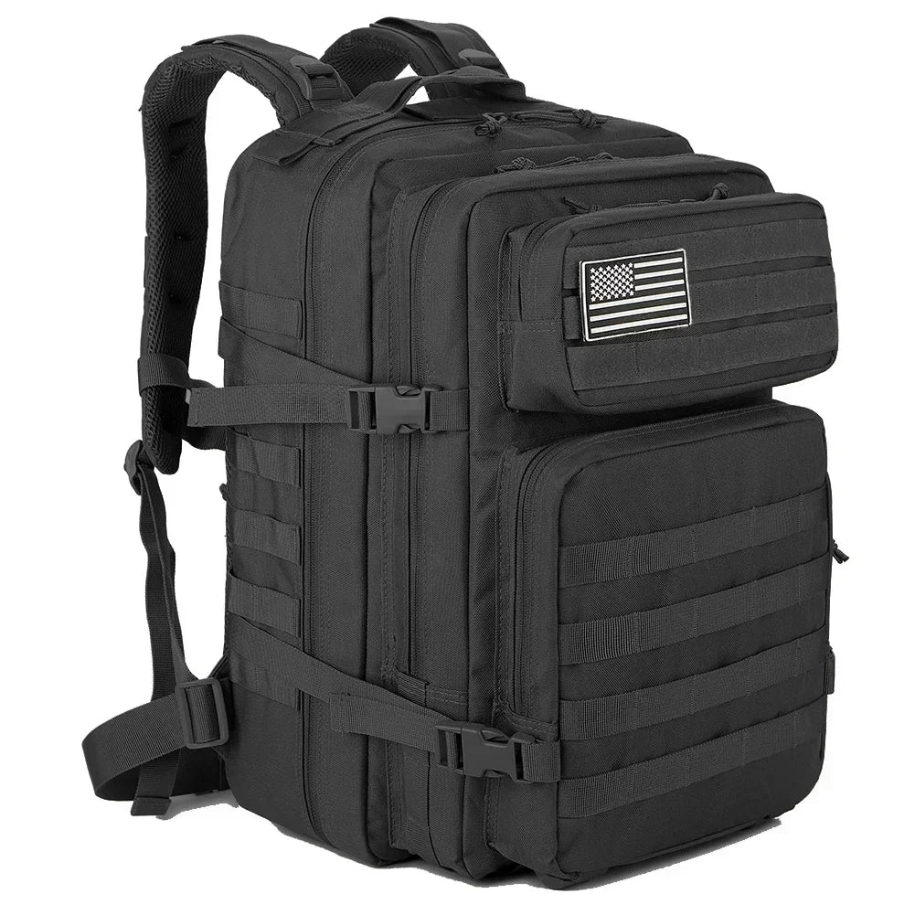 Sac à Dos Tactique 45L – Randonnée & Camping 3 Jours