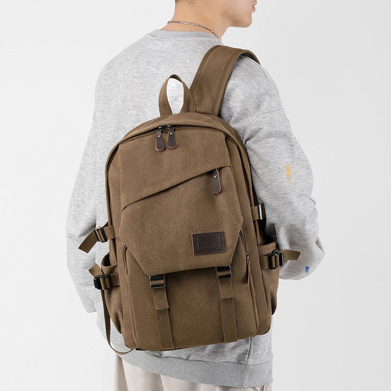 Sac à Dos Voyage Homme Grande Capacité – Multi-Compartiments & Bretelles Réglables