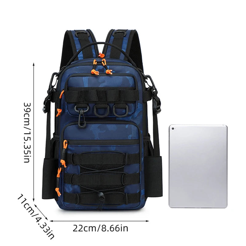 Sac à Dos Pêche & Camping Tactique Molle – Multifonction Outdoor