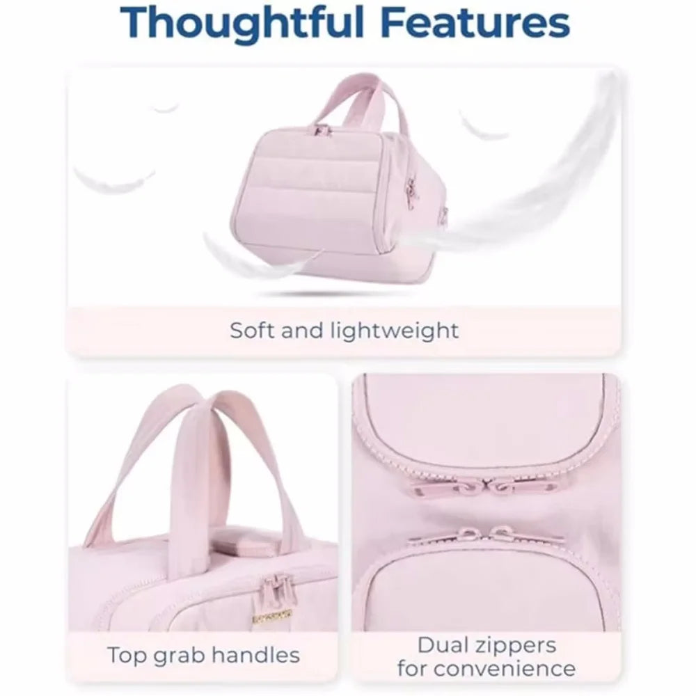 Trousse de Toilette Voyage Grande Capacité – Imperméable 4 Compartiments