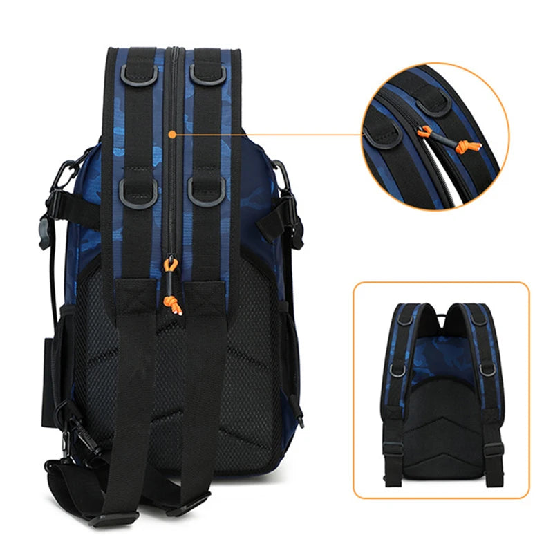 Sac à Dos Pêche & Camping Tactique Molle – Multifonction Outdoor