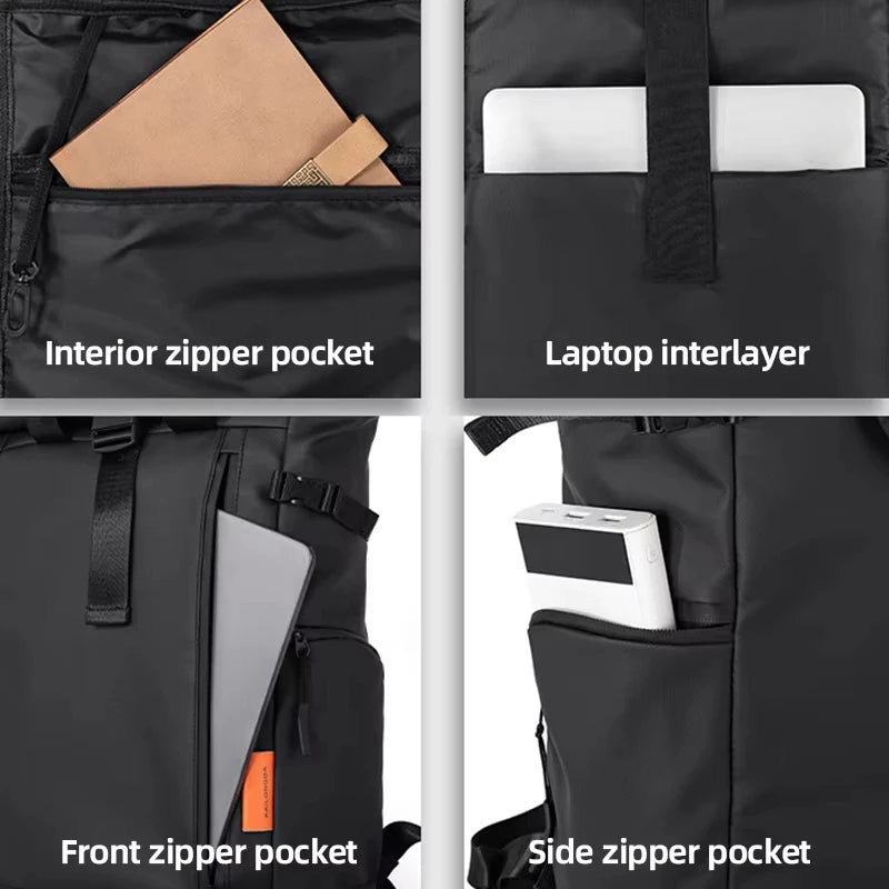 Sac à Dos Voyage Homme – Ordinateur 15,6 Pouces Imperméable