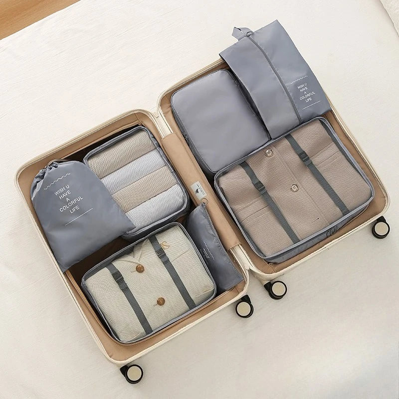 Set 7 Sacs de Rangement Valise – Vêtements, Chaussures & Accessoires