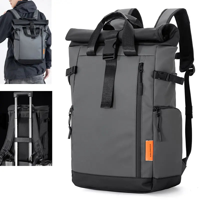 Sac à Dos Voyage Homme – Ordinateur 15,6 Pouces Imperméable
