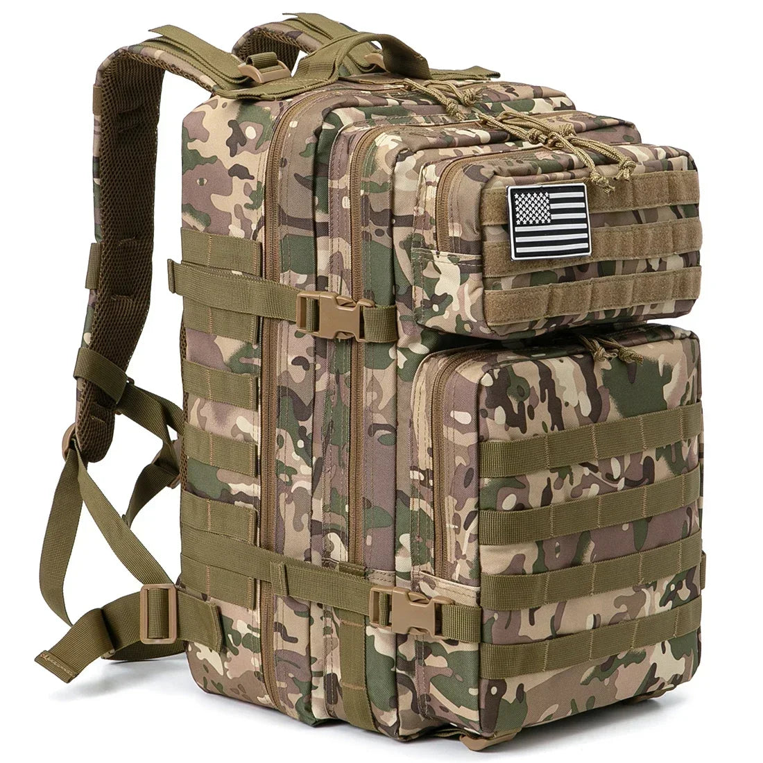 Sac à Dos Tactique 45L – Randonnée & Camping 3 Jours