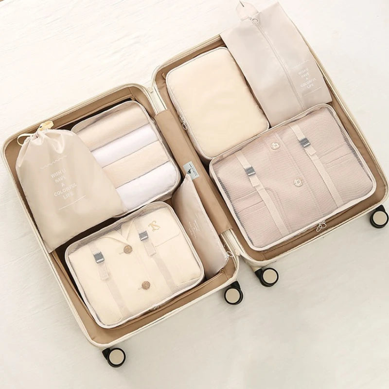 Set 7 Sacs de Rangement Valise – Vêtements, Chaussures & Accessoires
