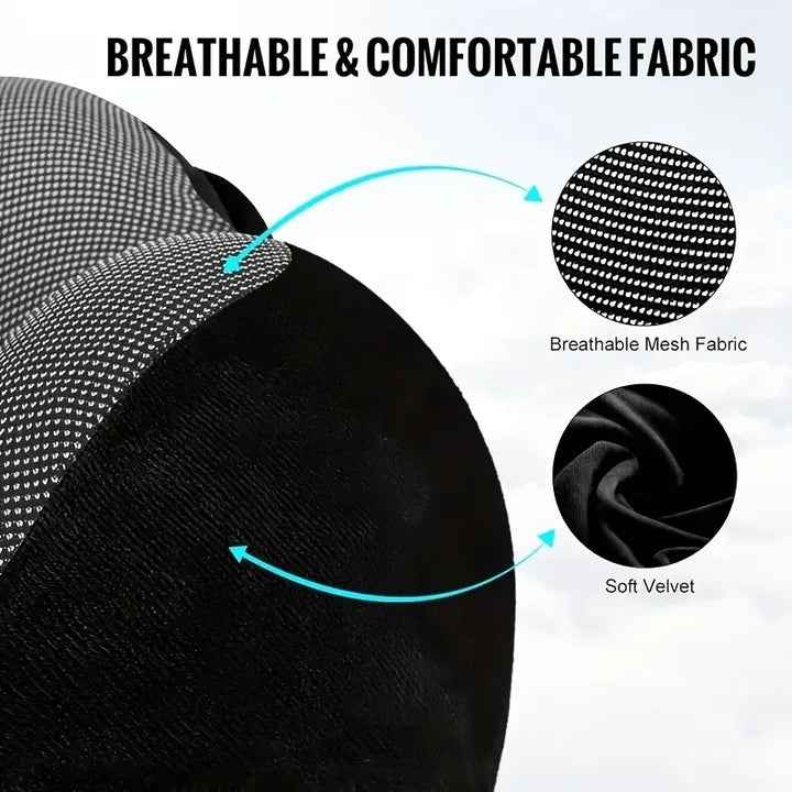 Oreiller de Voyage Mémoire de Forme en U avec Capuche – Support Cervical Portable Avion, Bureau & Voiture