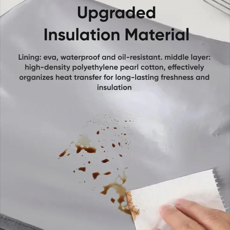 Portable Insulated Lunch Bag
