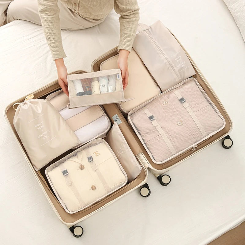 Set 7 Sacs de Rangement Valise – Vêtements, Chaussures & Accessoires